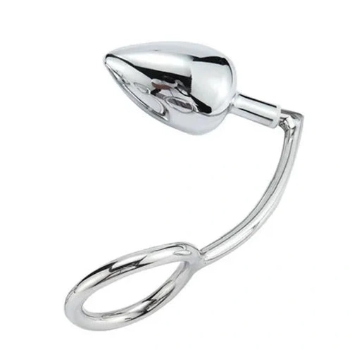 Anal Hooks 4663 Steel Ring with Hook Cock Anal DiscreetChoice Set Stainless 1010
